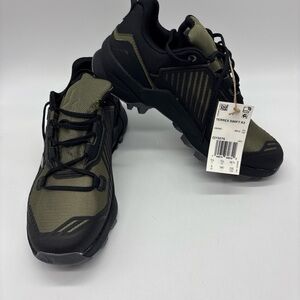 Adidas Men's Terrex Swift R3 Sneakers, Black Army Green, 6